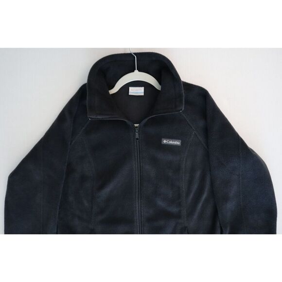 Columbia WL6439 Women's Sz L Black Benton Springs Full Zip Fleece Jacket - Picture 6 of 8